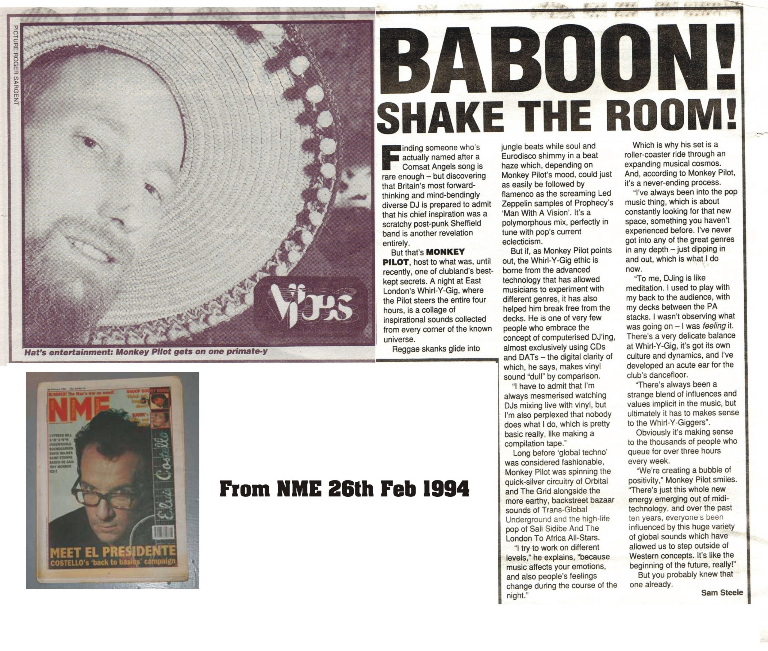 Babbon Shake the Room
