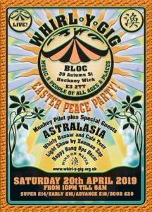 astralasia at easter peace party